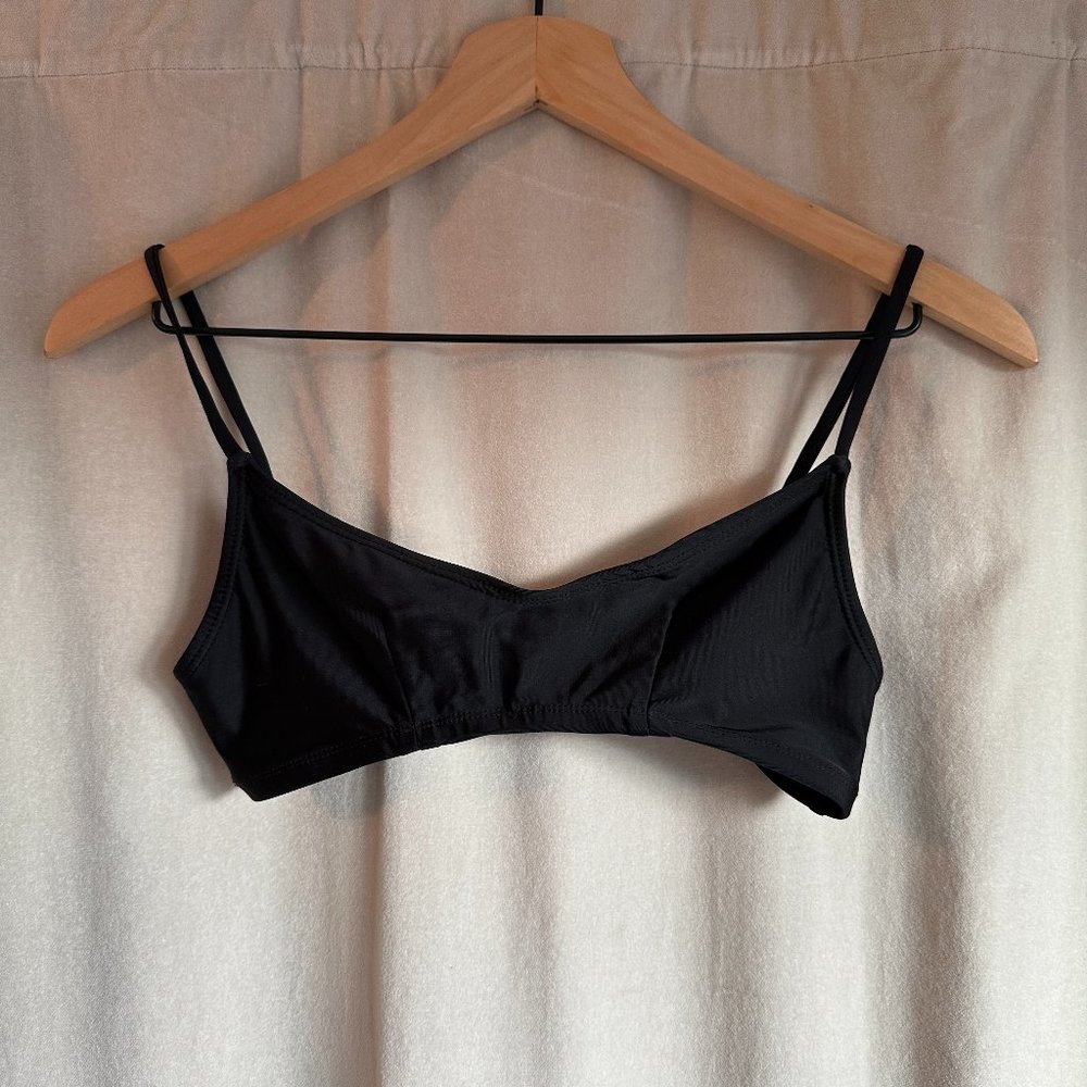 Nu Swim Stas Top, Black, XS, Perfect Condition